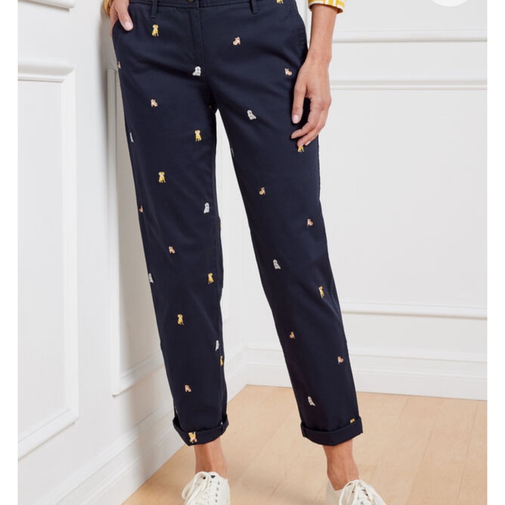 Talbots‎ Relaxed Chinos - Frenchie Critter size